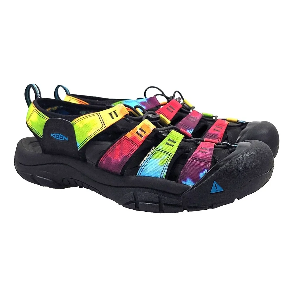 KEEN Newport H2 Men's Tie Dye‎ Sport Sandals Water Shoes Size 11 Hiking 1018804